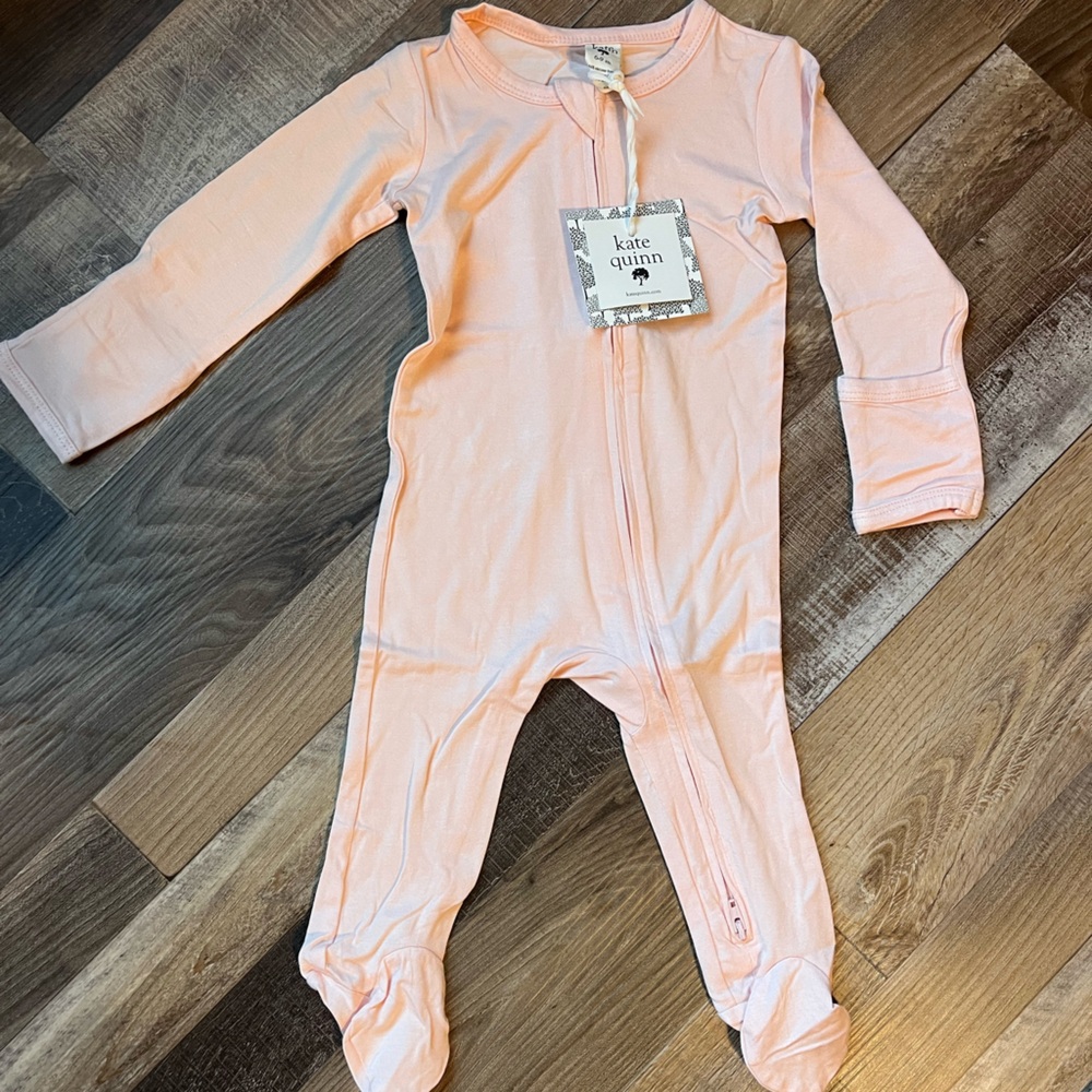 Kate Quinn zipper footie